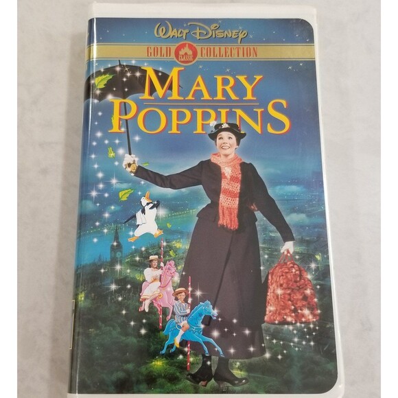 mary poppins walt disney gold collection vhs 2000 - Picture 1 of 12